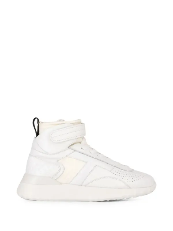 Tod’s High-Top-Sneakers mit Klettverschluss – Weiß (XXW80A0AO70JUSB001)