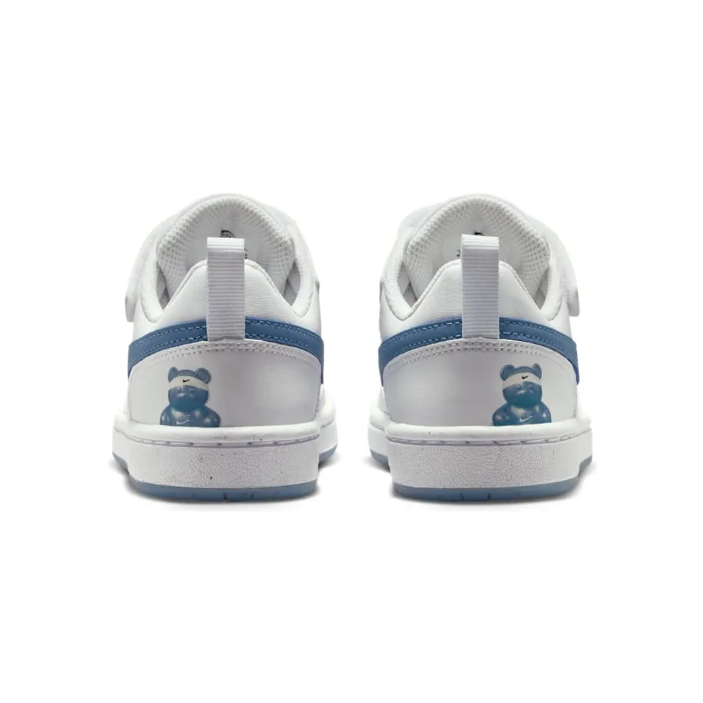 Nike Court Borough Low White Work Blue (IR3999-100)