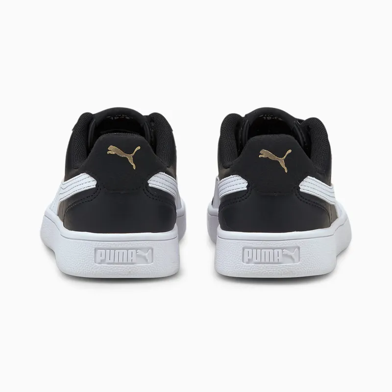 PUMA Shuffle Youth Black/White/Gold (375688-03)