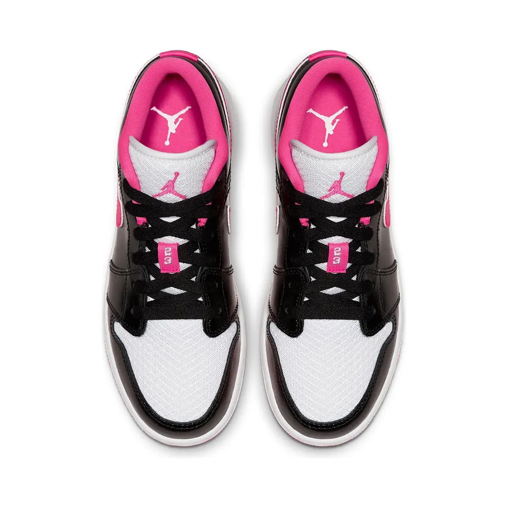 Jordan 1 Low Black White Hyper Pink (GS) Black/White-Hyper Pink (554723-061)