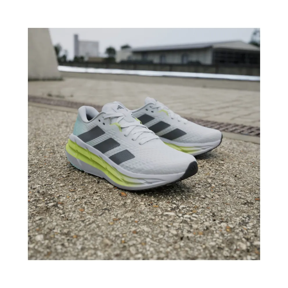 adidas Adistar 3 Cloud White Core Black Pulse Lime (IH7651)