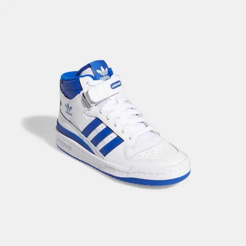 Adidas Forum Mid Cloud White / Royal Blue / Cloud White (FZ2085)
