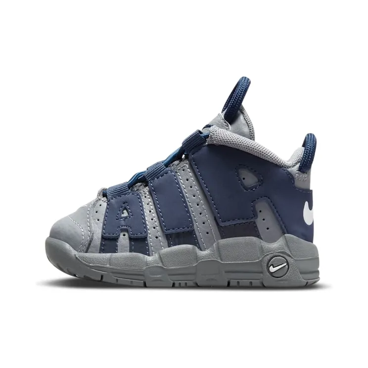 Nike Air More Uptempo Cool Grey Midnight Navy (TD) (DM3319-009)