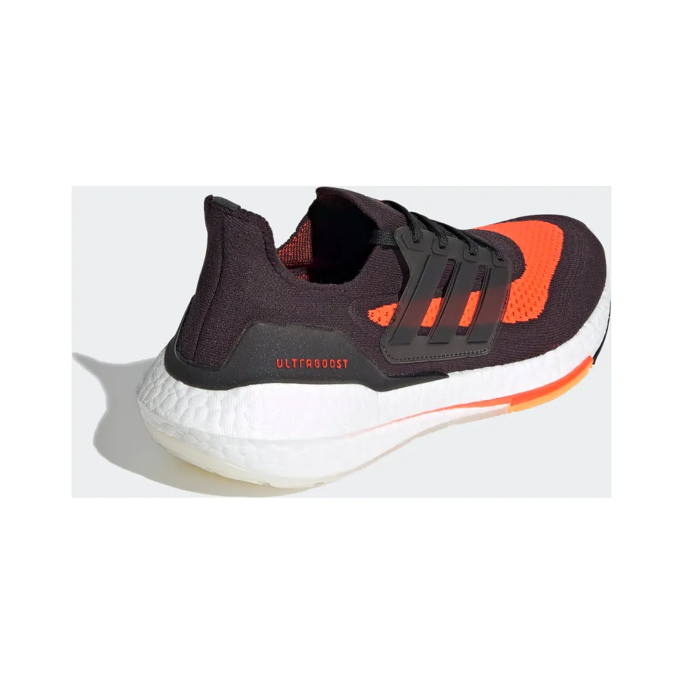 adidas ULTRABOOST 21 Carbon / Core Black / Solar Red (FZ2559)