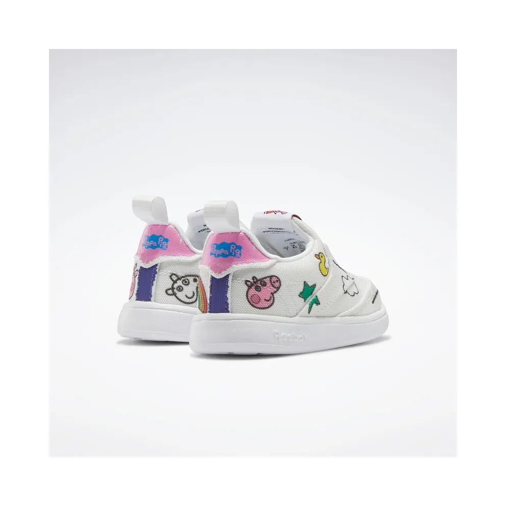 Reebok Club C Slip-On IV Shoes Cloud White / Core Black / Cloud White
