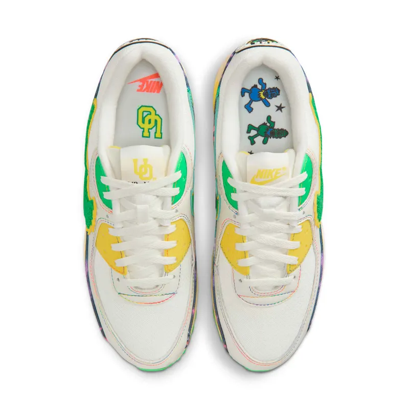 Nike Air Max 90 “The Grateful Dead, Oregon Ducks” (IM2511-100)