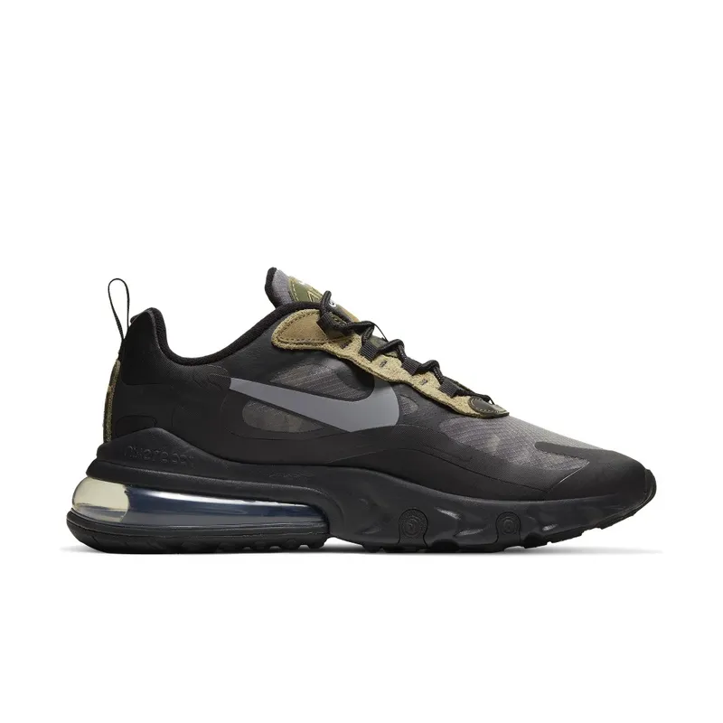 Nike  Air Max 270 React Camo Black/Anthracite-White (CT5528-001)