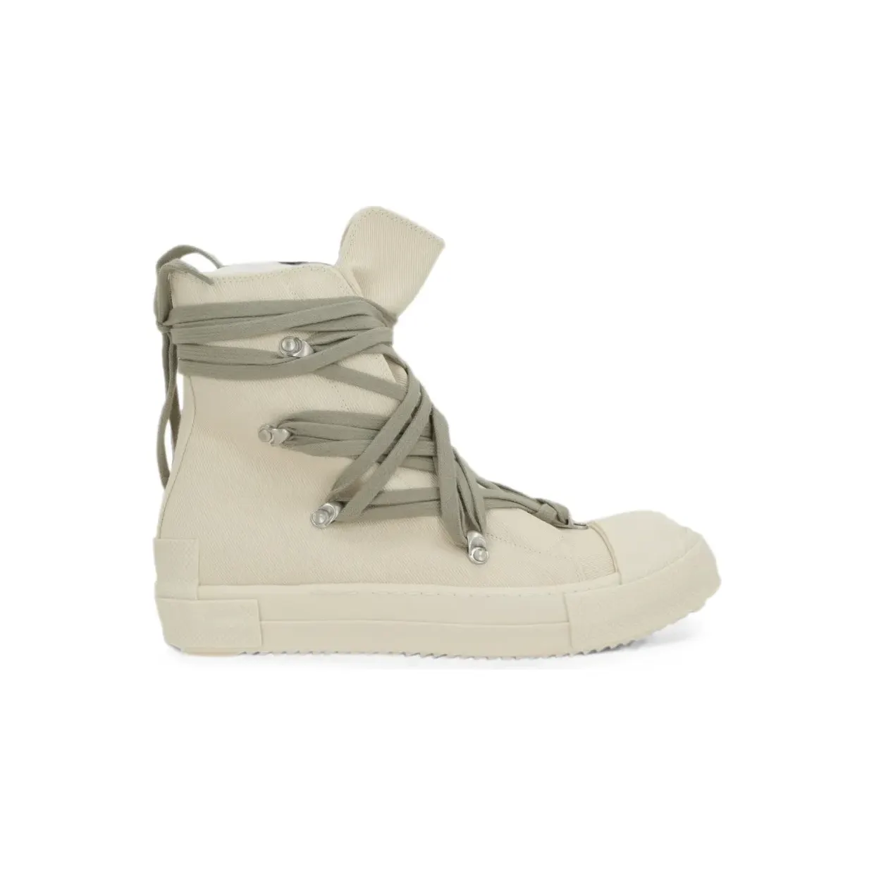 Rick Owens DRKSHDW Megalace high-top sneakers – Beige (DU02F6809DOH1W111111)