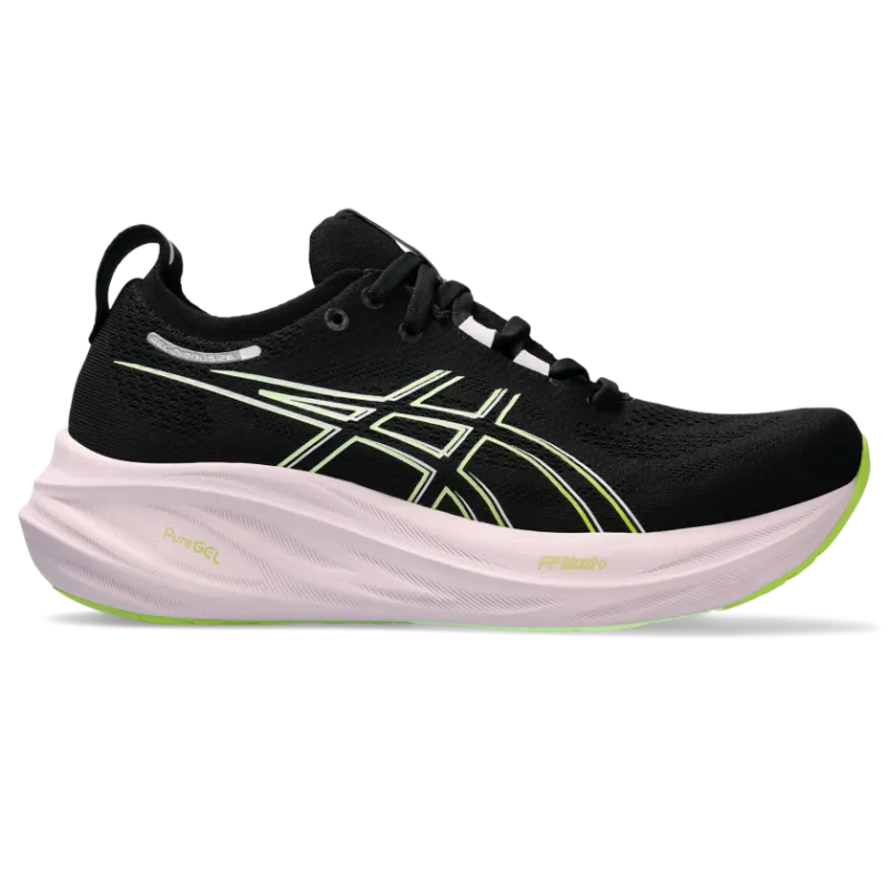 Asics Gel-nimbus 26 Black/Neon Lime (1012B601.004)