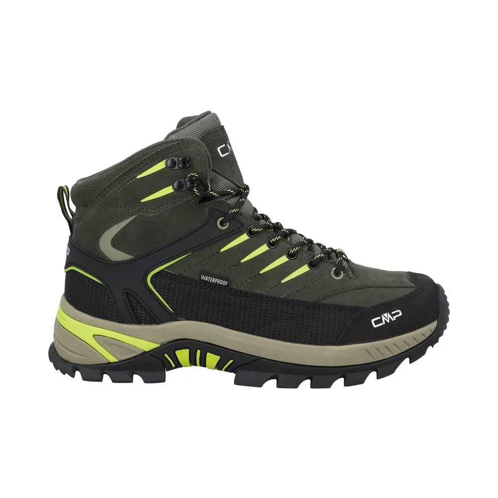 CMP Rigel 2.0 Mid Trekking waterproof Men Trekking-Low Shoes, Green (3Q19367)