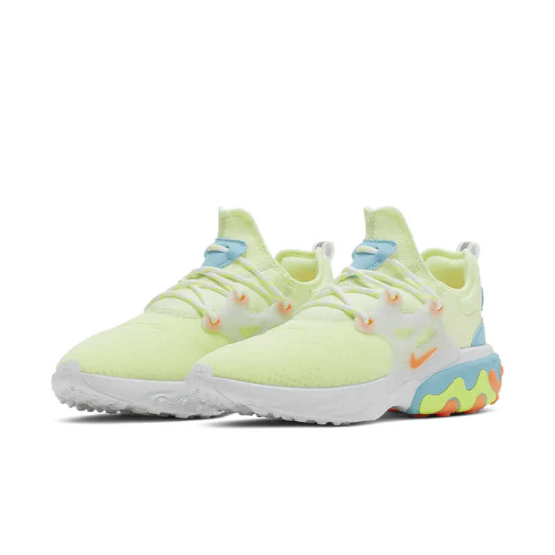 Nike React Presto Barely Volt Barely Volt/Hyper Crimson-Blue Gaze-Volt-White (AV2605-700)