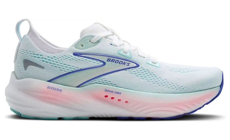 Brooks Glycerin 22 White Limpet Shell Amparo Blue (120434-1B-110)