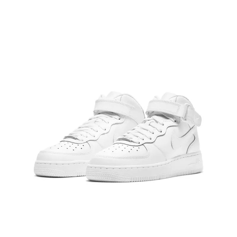 Nike Air Force 1 Mid LE Older Kids’ White (DH2933-111)