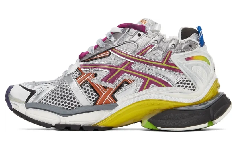 Balenciaga Multicolor Runner Sneakers (677402 W3RB6) (3)