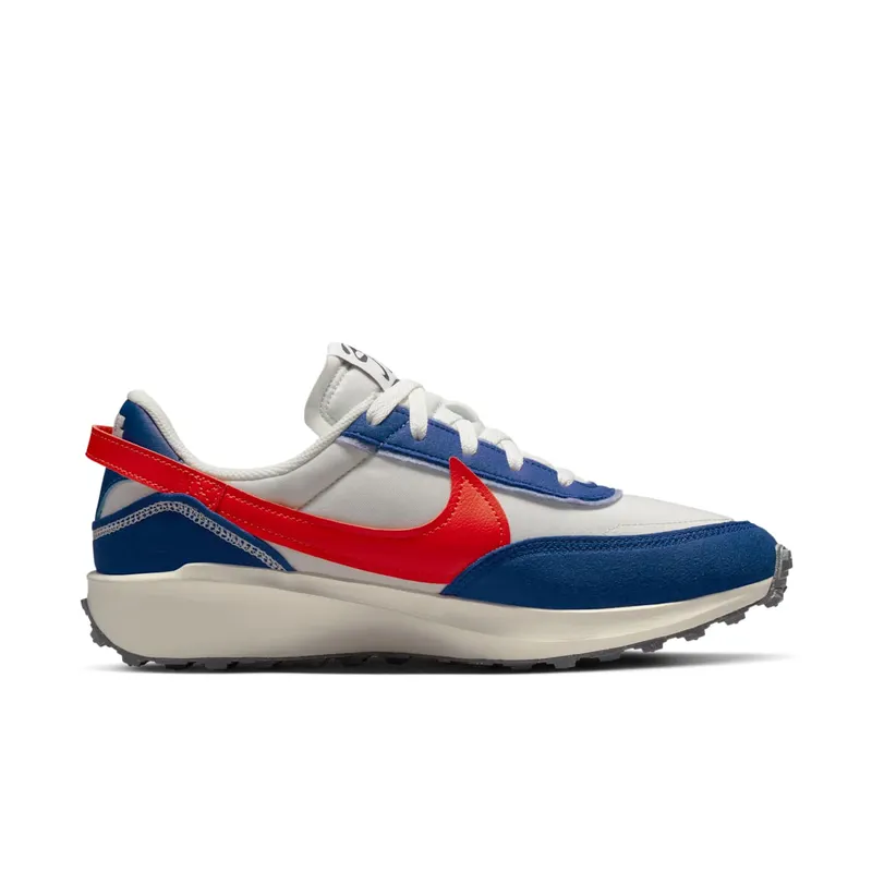 Nike Waffle Debut Swoosh Habanero Red Old Royal (DV0527-001)