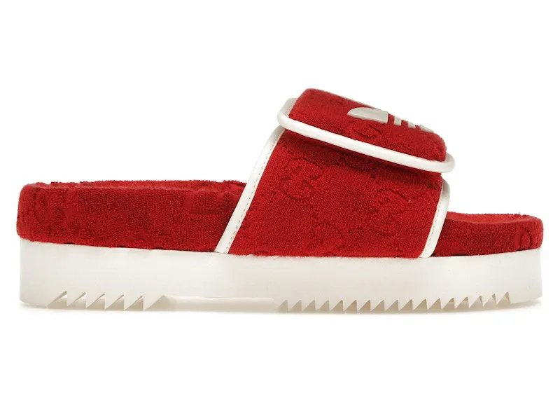 adidas x Gucci Monogram Slide Red (702412 UU010 6560)