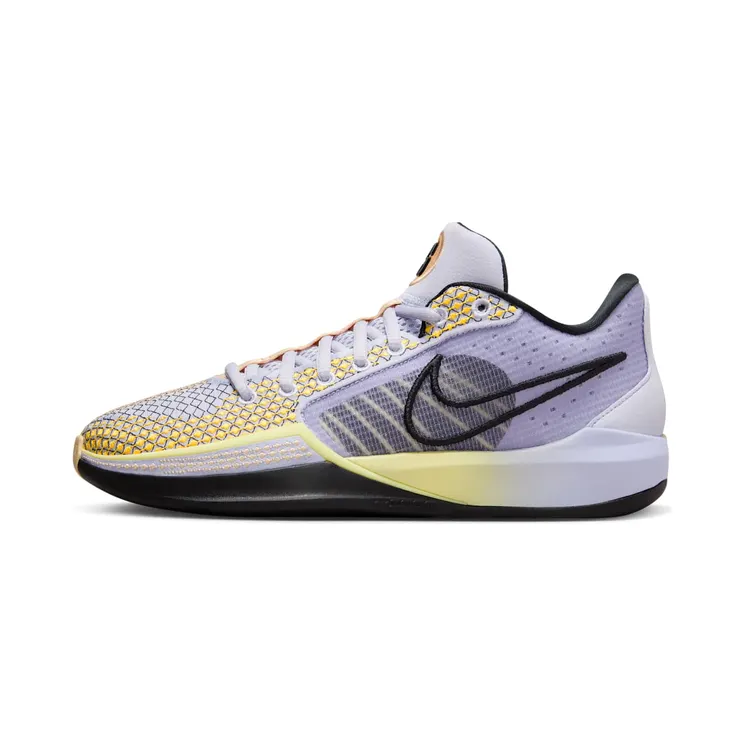 Nike SABRINA 1 Spark “Oxygen Purple / Lemon Chiffon / Ice Peach / Black” (FQ3381-501)