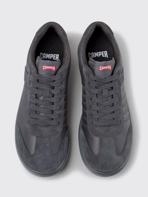 Camper Pelotas XLF Leather and Suede with Recycled Materials Grey (K100751-006PELOTASXLF0)