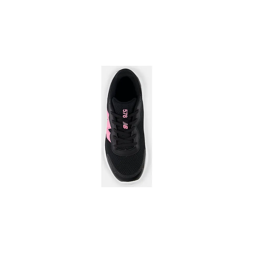 NEW BALANCE 578 Lace “Black / Signal Pink” (GK578BP)