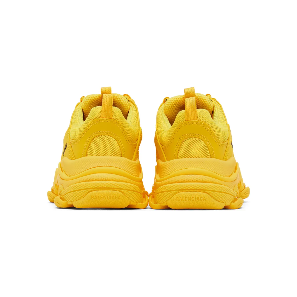 Balenciaga Kids Kids Yellow Triple S Sneakers (654251-W2CA6-7010) (2)