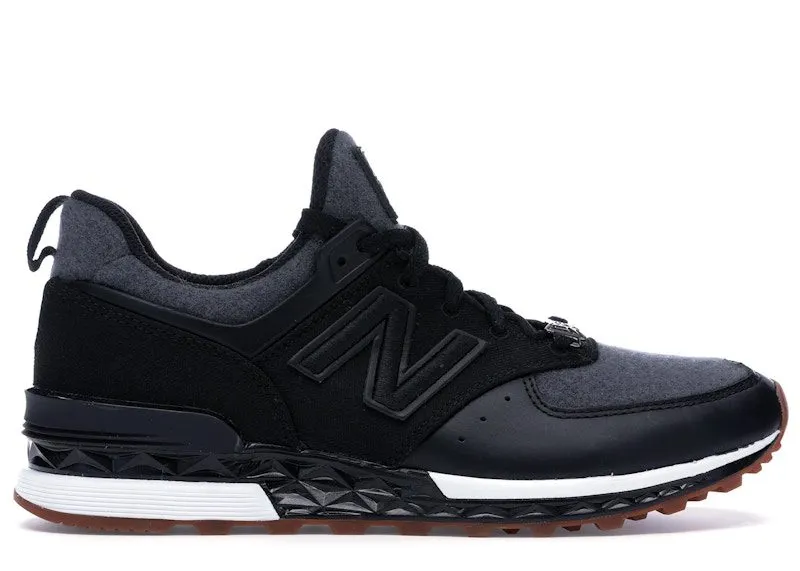 New Balance 574 Sport New Era Black Grey (Special Box) ((Special Box) MS574NE)