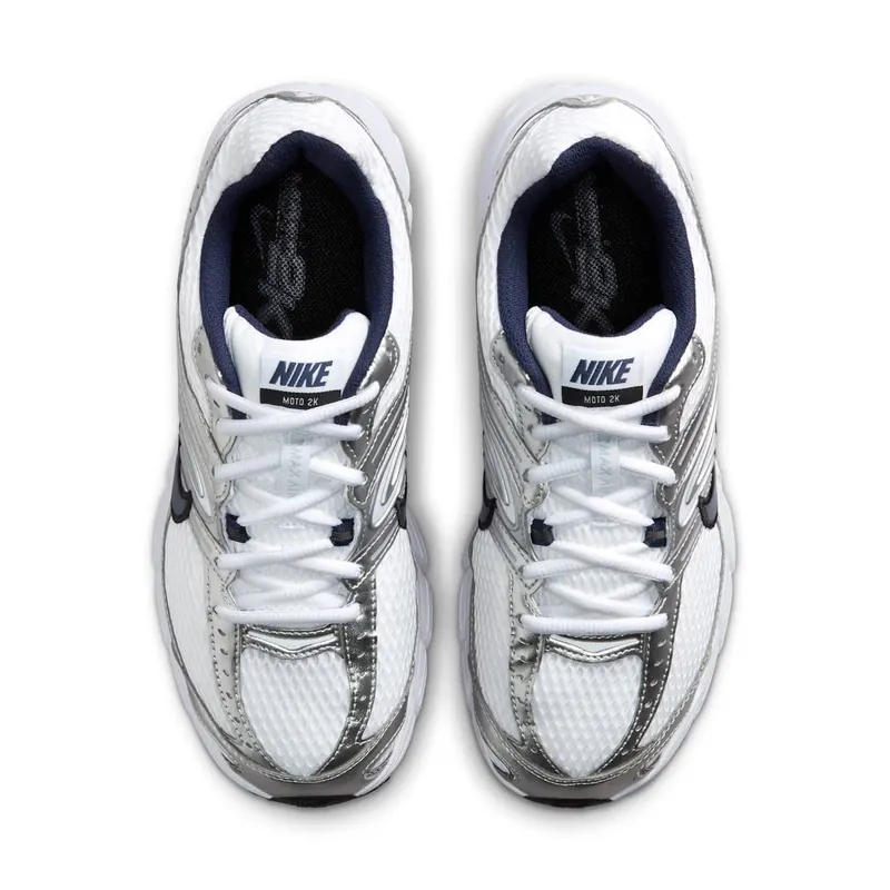 Nike Air Max Moto 2K White Navy Metallic Silver (HQ2056-104)