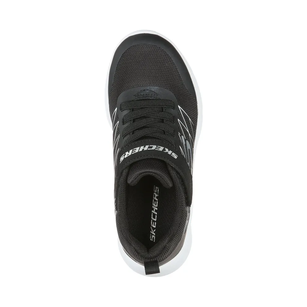 Skechers Microspec – Texlor Sneaker Black/Silver