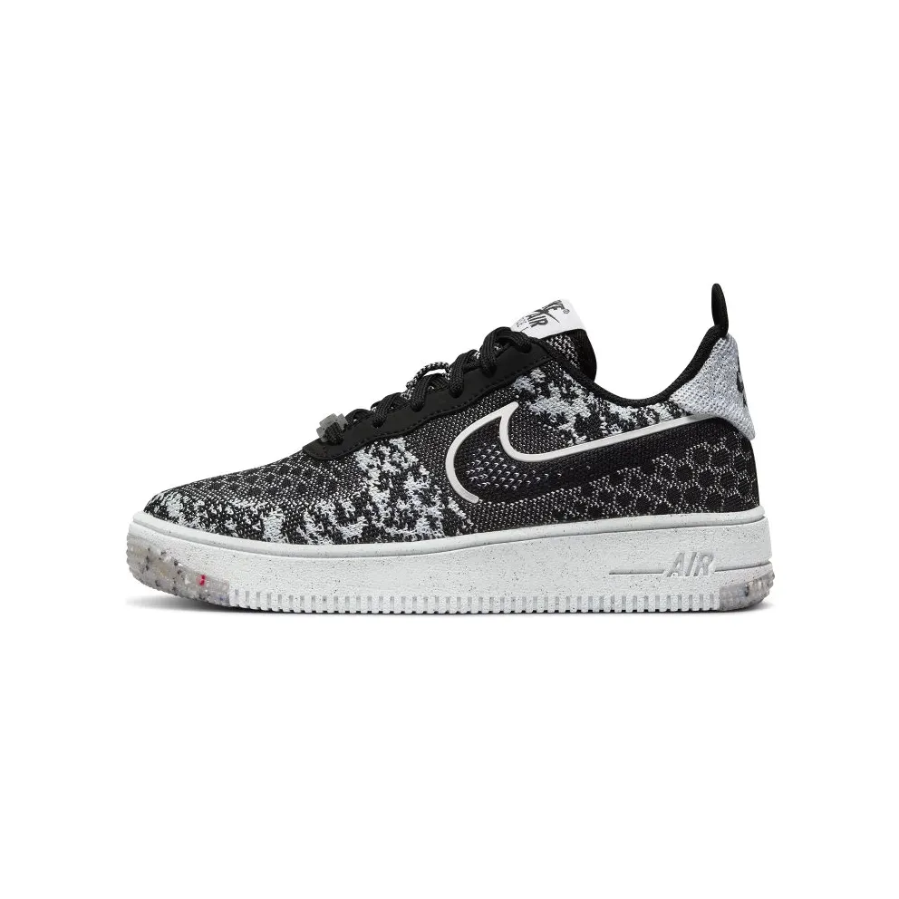 Nike Air Force 1 Crater Flyknit Older Kids’ Black (DM1060-001)