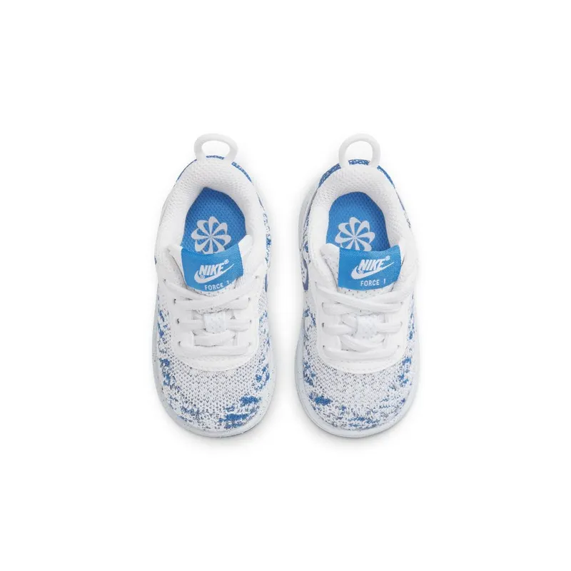 Nike Force 1 Crater Flyknit Baby/Toddler White (DN4183-100)