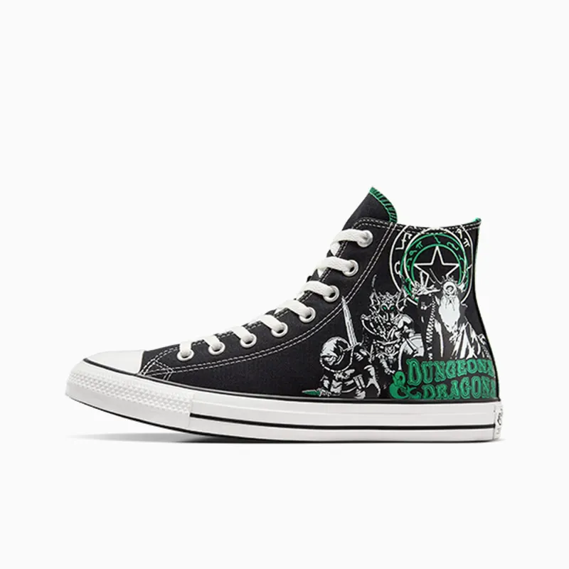 Converse Chuck Taylor All Star Hi Dungeons & Dragons Black Green (A09885C)