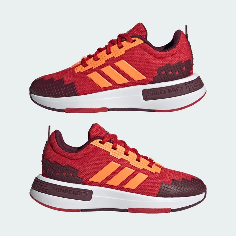 Adidas Pro Minecraft GS “Better Scarlet Lucid Orange” (JR1968)