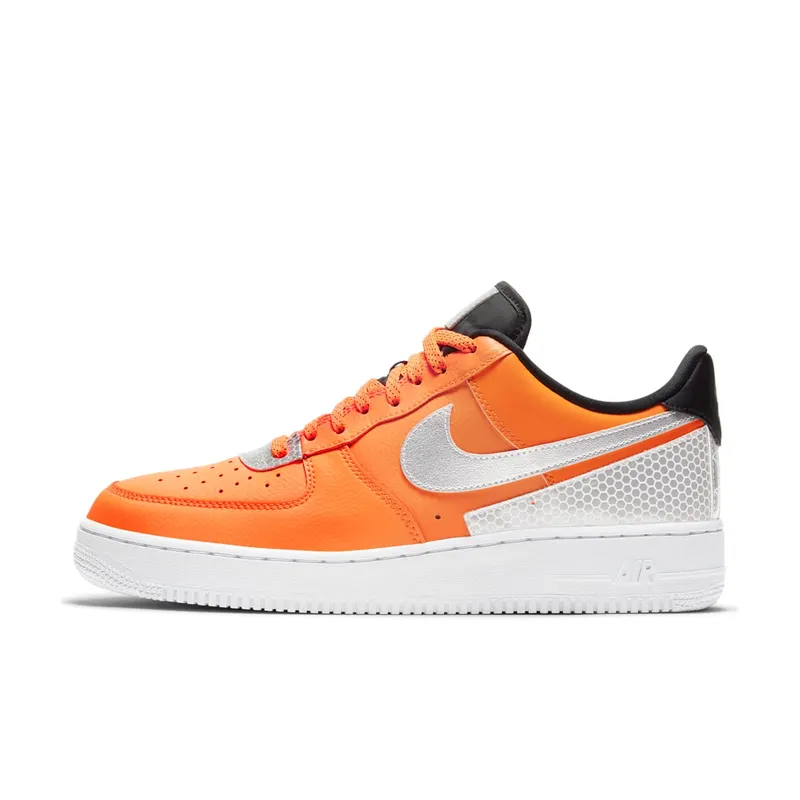 Nike Air Force 1 Low 3M Total Orange Total Orange/Metallic Silver-Black (CT2299-800)