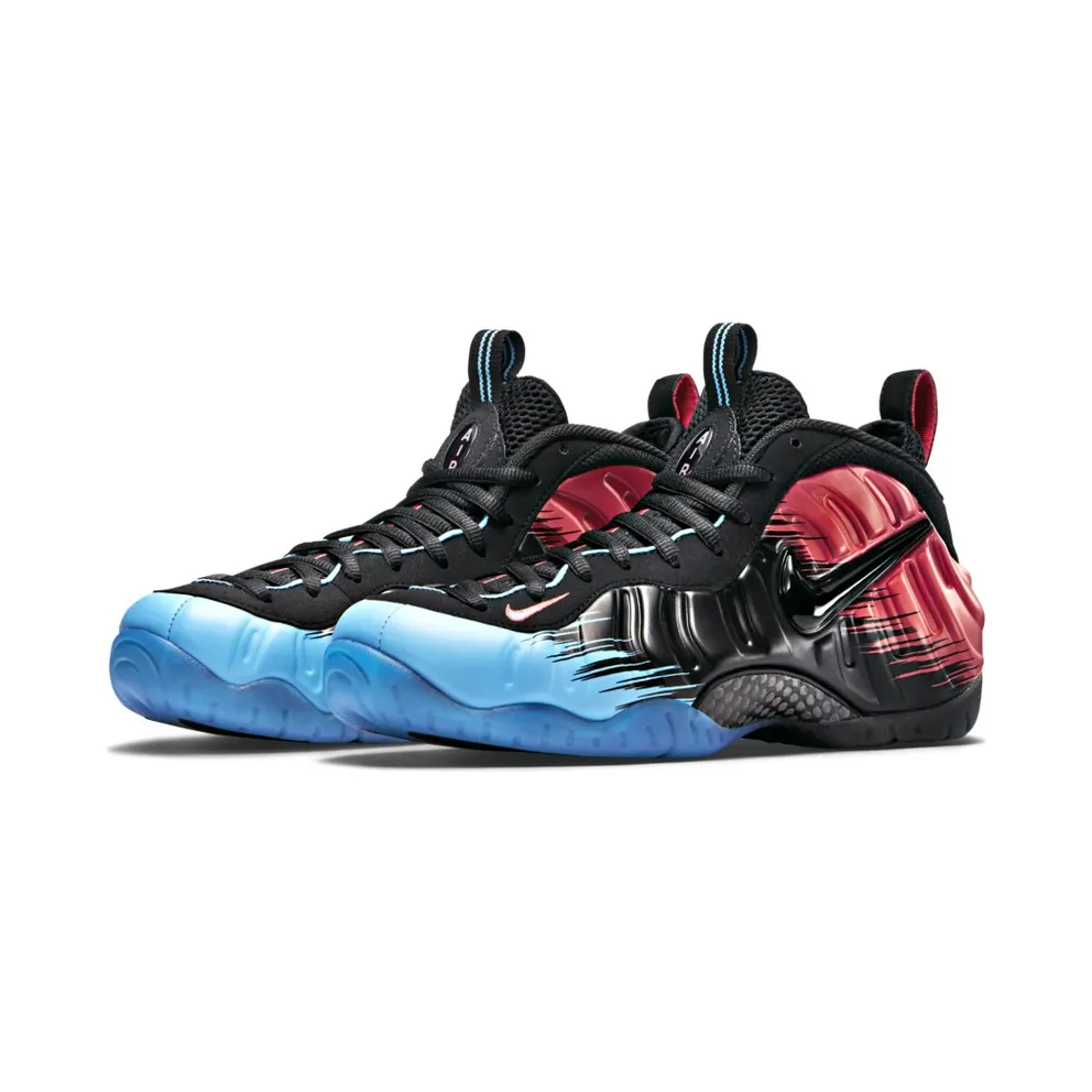 Nike Air Foamposite Pro Spiderman Vivid Blue/Black-Light Crimson (616750-400)