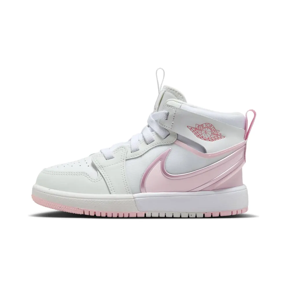 Jordan 1 Mid RM EasyOn White Fire Red Pink Foam (FQ1282-101)