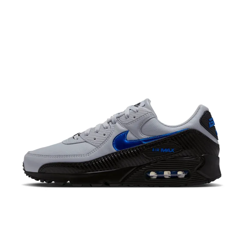 NFL x Nike Air Max 90 – Detroit Lions – “Field Silver / Blue Spark / Black” (IW1133-001)