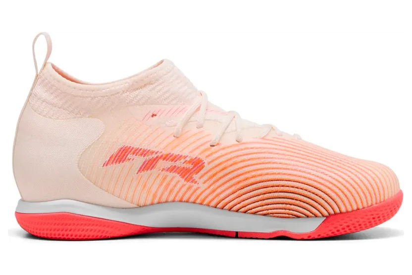 Puma Future 9 Match IT Mid Kinder Hallenschuhe, braun, Größe 33 (109190)
