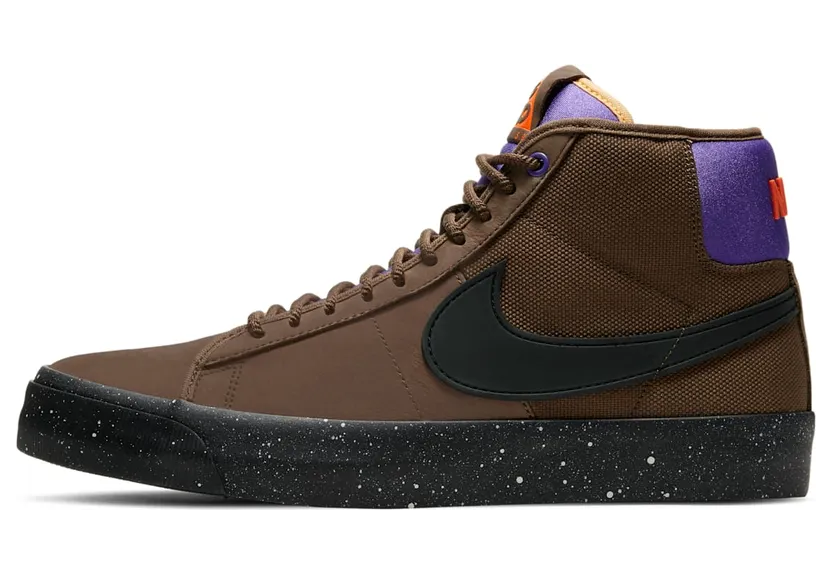 Nike Grant Taylor x Zoom Blazer Mid Pro GT SB ‘Acg’ Trails End Brown/Prism Violet/Total Orange/Black (DC0615200)