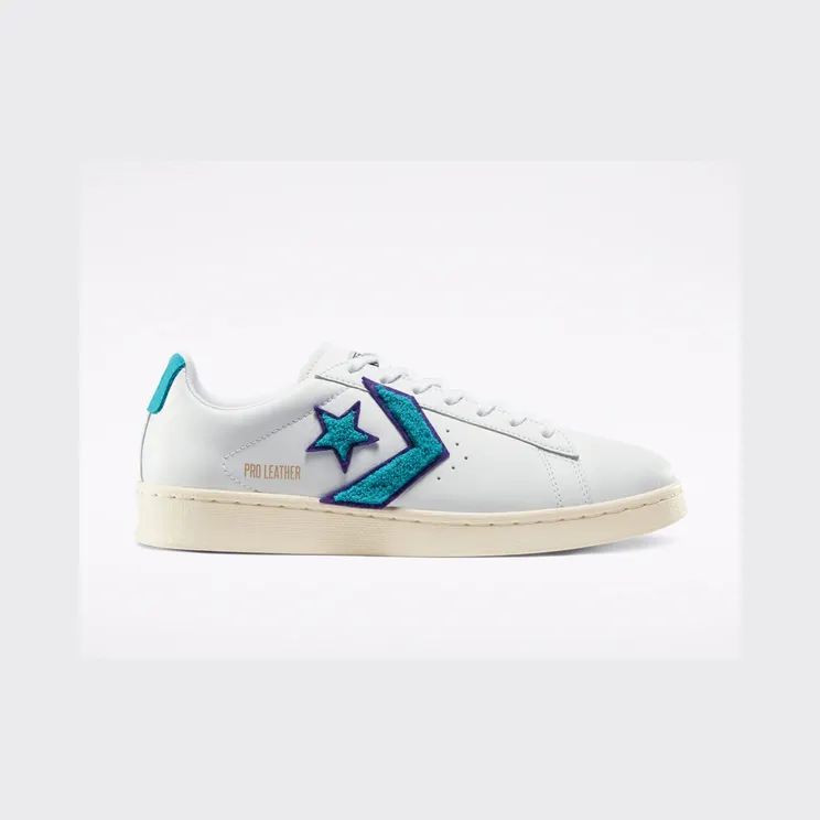 Converse Pro Leather Low ‘1980’s Pack – White’ White/Deep Wisteria/Egret (167267C)