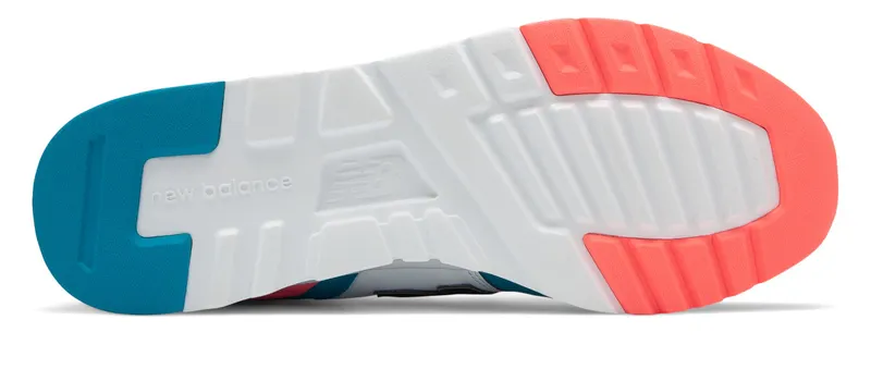 New Balance 997 White Aqua White/Aqua (CM997HCS)