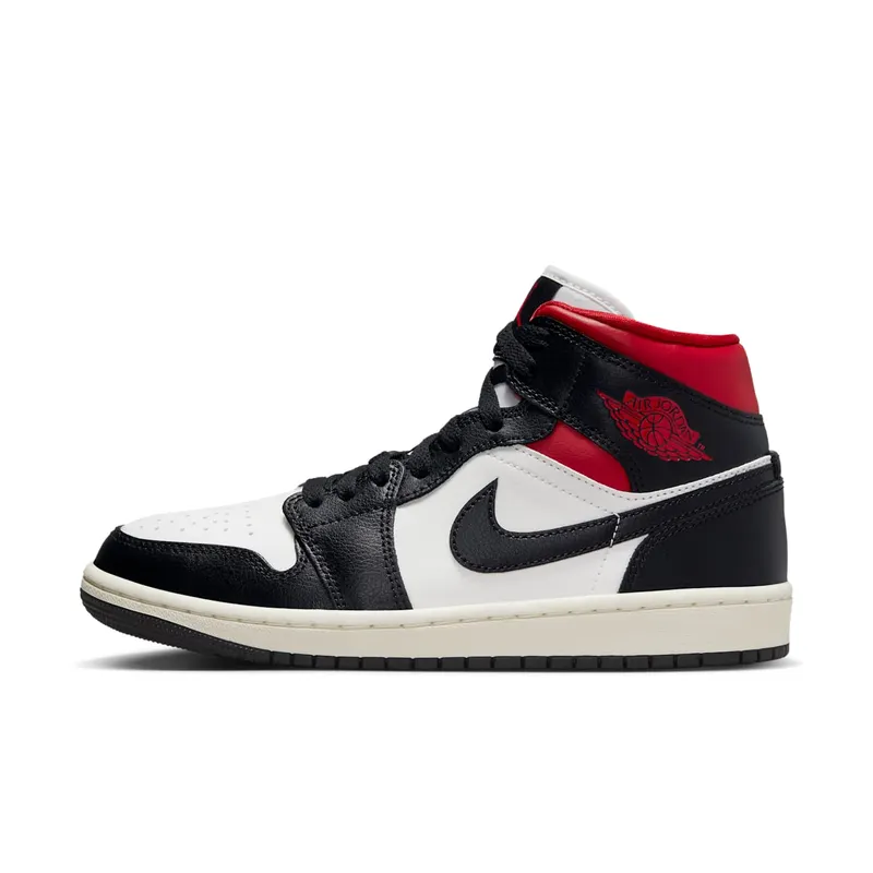 Nike Air Jordan 1 Mid Chicago Gym Red (W) (BQ6472-061)