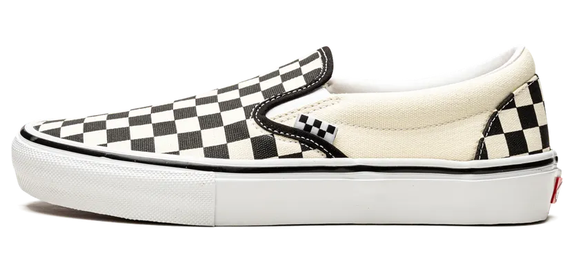 VANS Checkerboard Slip-on Skateschoenen Wit (VN0A5FCAAUH)