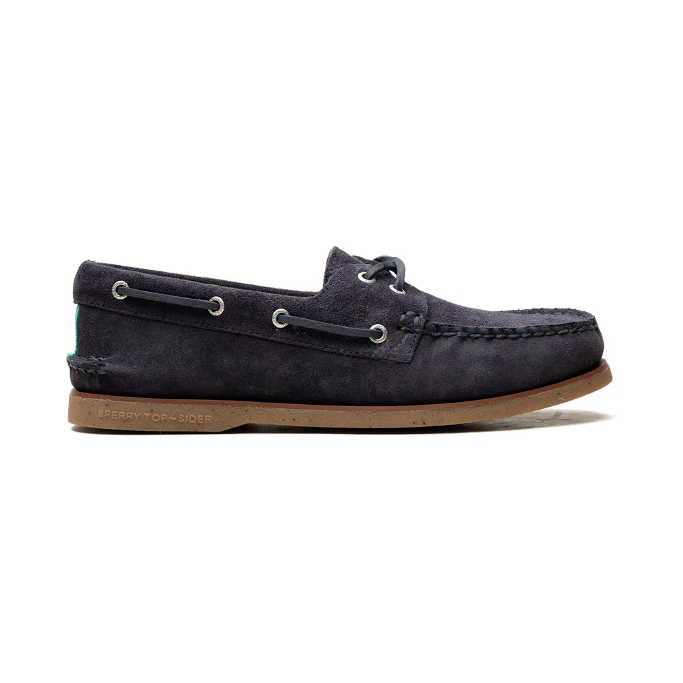 Sperry Gold Authentic Original 2-Eye “Navy Suede” (STS24018)