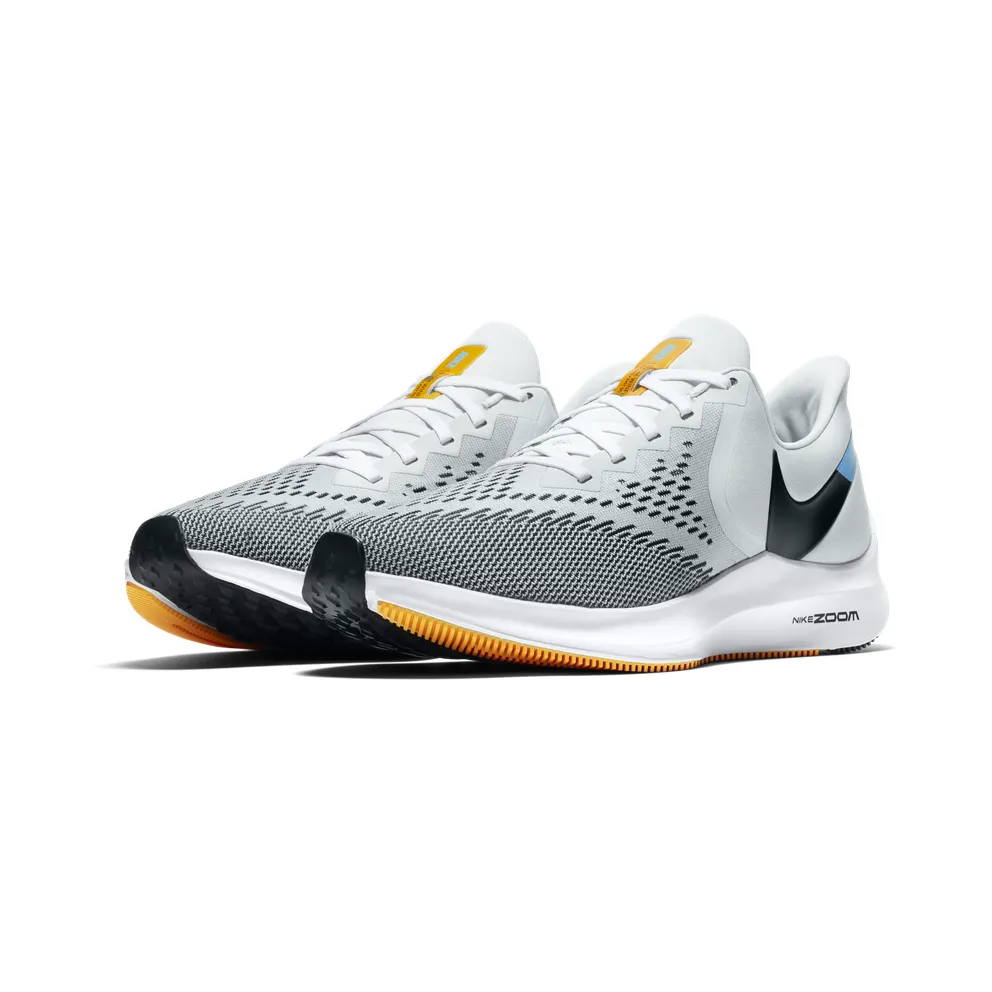 Nike Zoom Winflo 6 “Pure Platinum / Laser Orange / White / Black” (AQ7497-013)