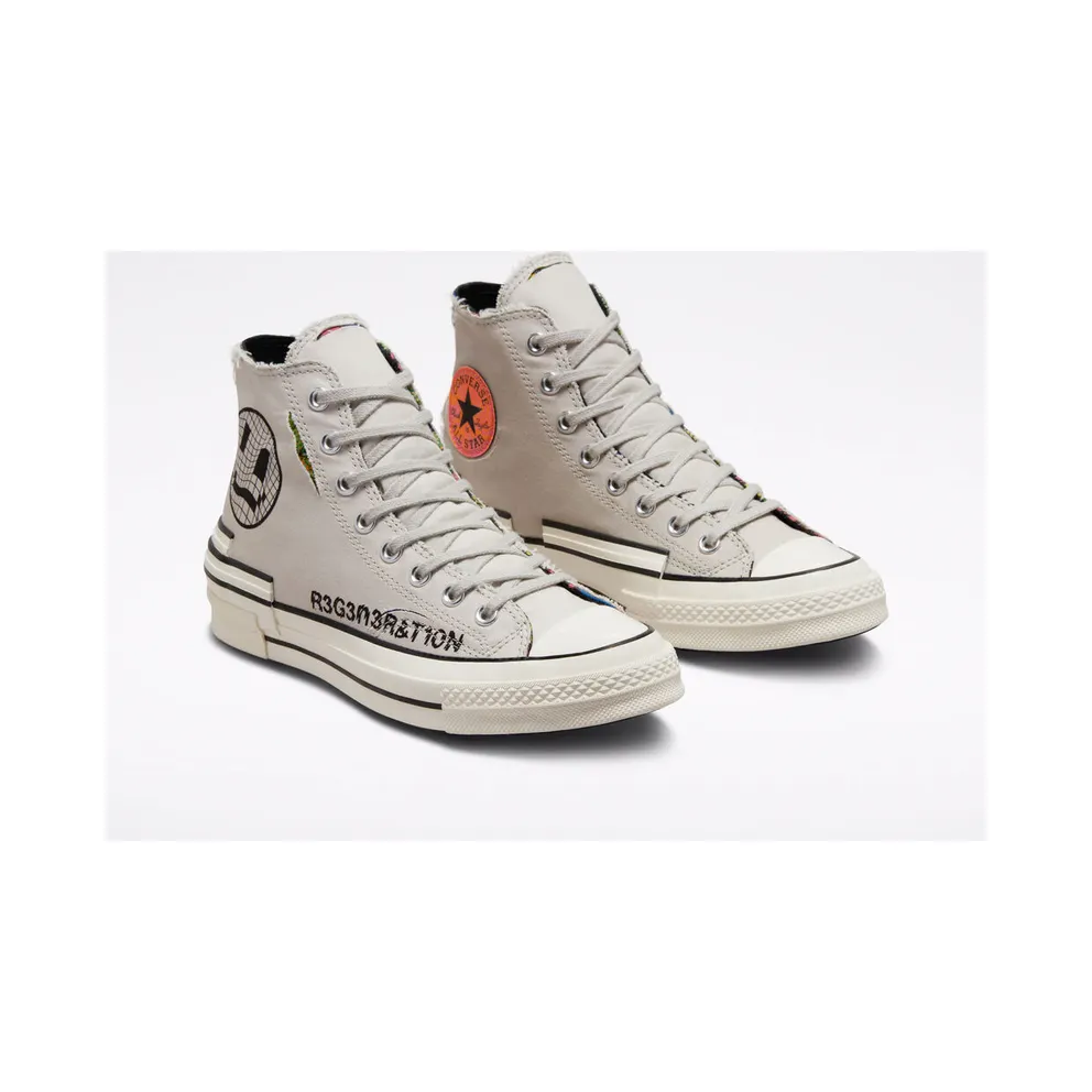 Converse Chuck 70 Hacked Heel Tear Away Light Bone/Black (A00730C)