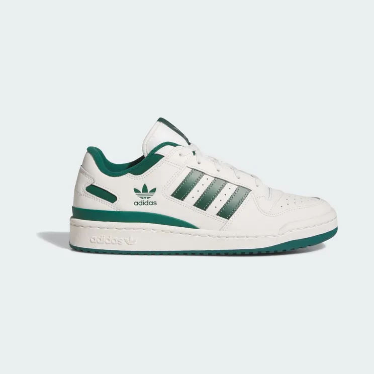 Adidas Forum Low CL Cloud White / Collegiate Green / Silver Green (JI3265)