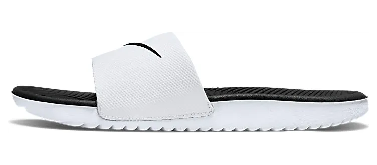 Nike Kawa Slipper kleuters/kids Wit (819352-100)