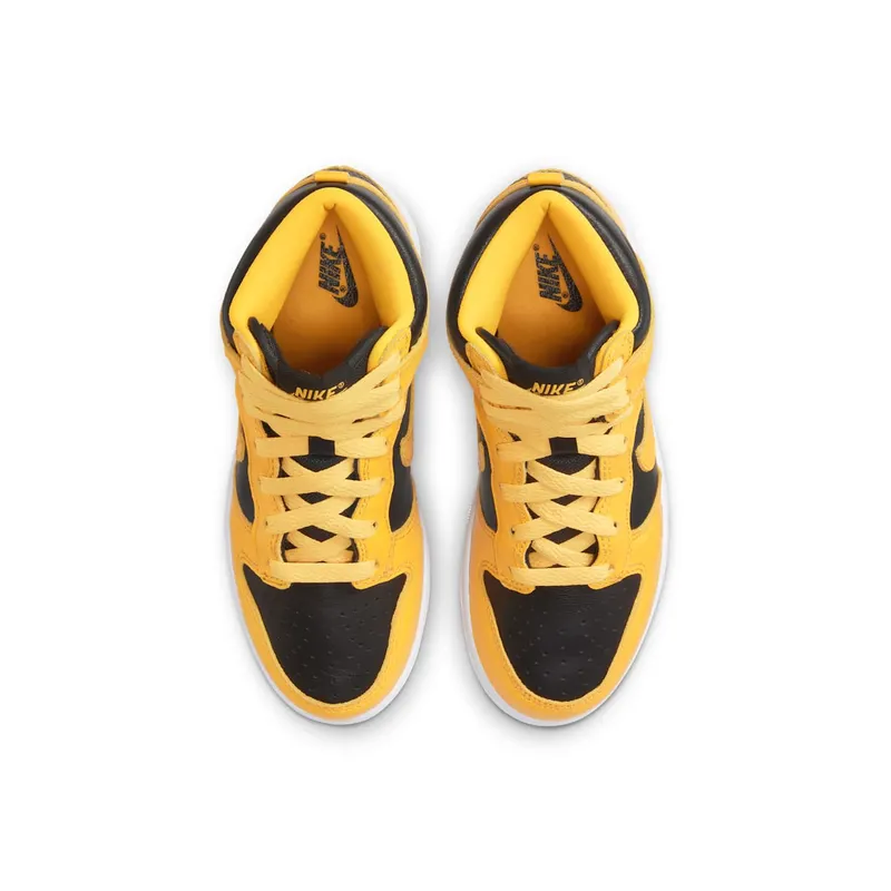 Nike Dunk High Black Varsity Maize (PS) (2020) (DC9053-002)