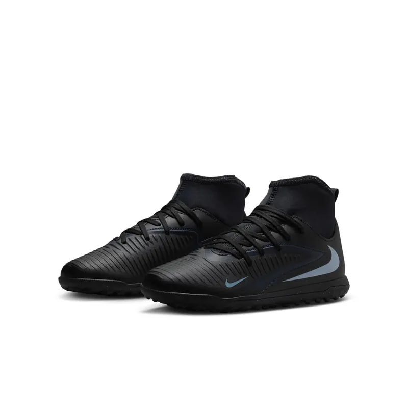Nike Phantom 6 High Club Jr TF Black Ice Blue (HQ2048-003)