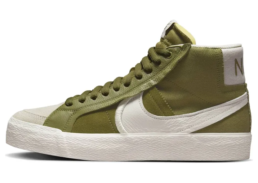Nike ZOOM BLAZER MID PREMIUM PLUS SB “OLIVE” (DR9144-300)