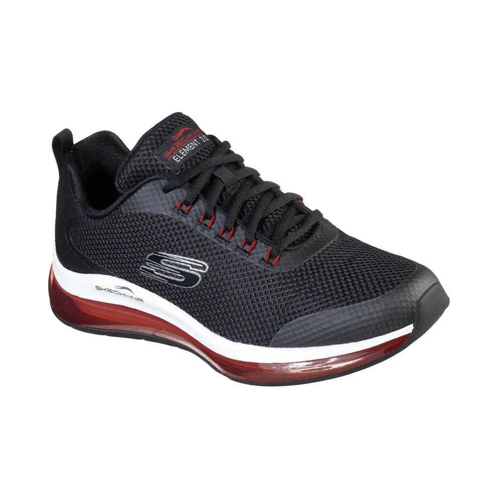 Skechers Skech-Air Element 2.0 – Lomarc – Schwarz / Rot (232036 BKRD)